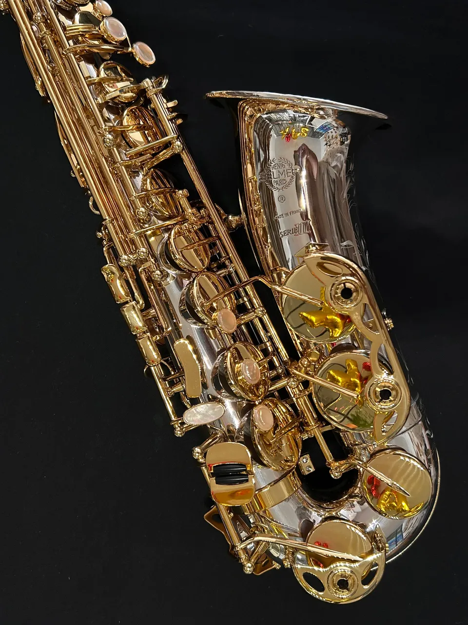henri-selmer-paris-serie-iii-altsaxophon-massivsilber-mit-bam-case image 1