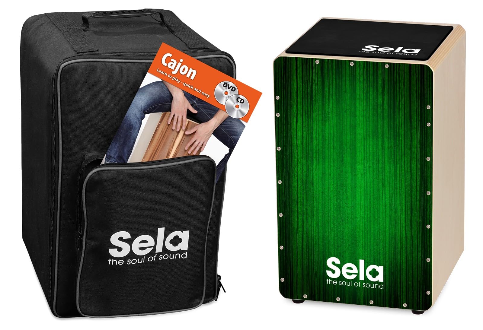 sela-se-050-varios-red-snare-cajon image 4