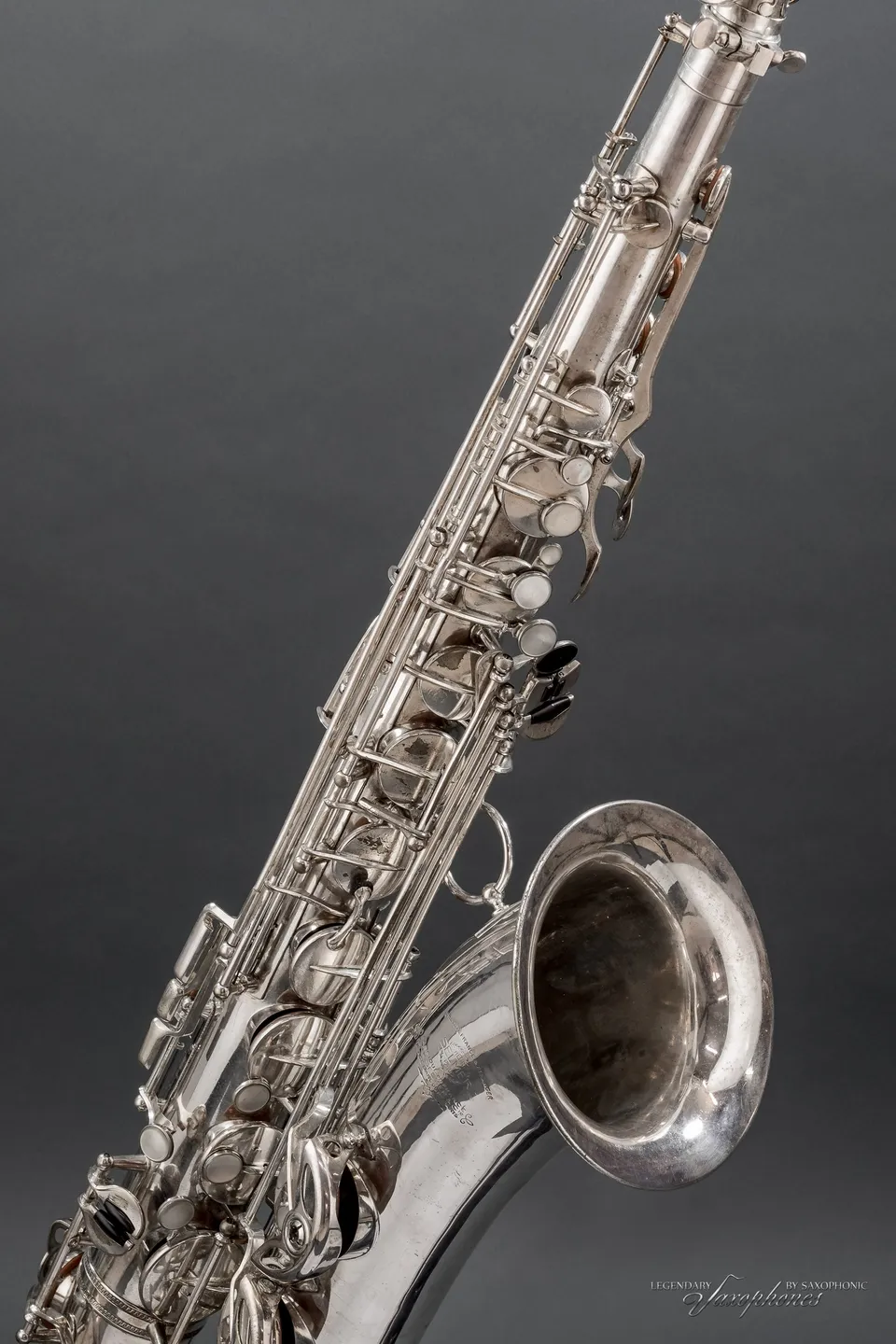 henri-selmer-paris-tenorsaxophon-balanced-action-1946-nr-32876-versilbert image 1