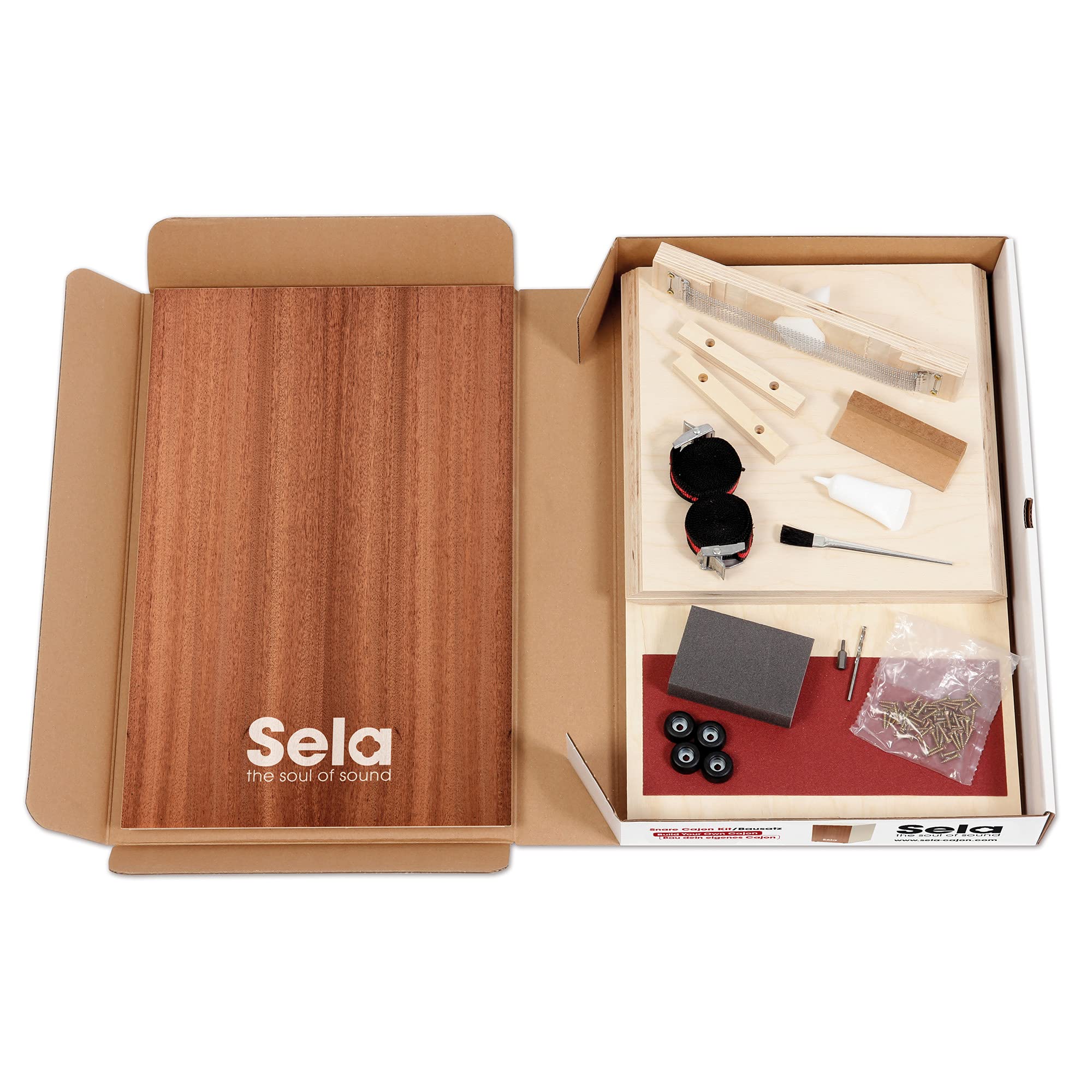 sela-se-001-snare-cajon-bausatz-standard-mit-snare-system-made-in-germany image 2