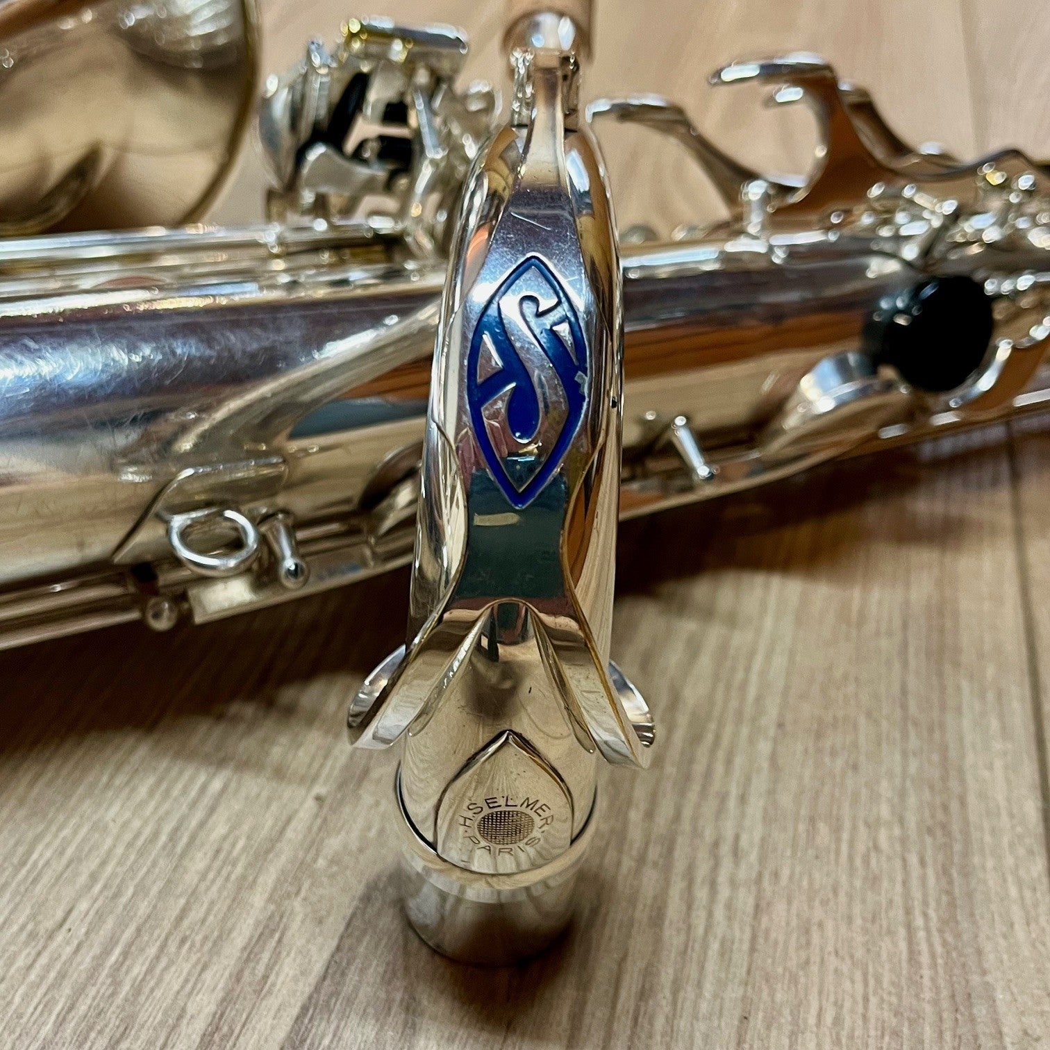 henri-selmer-paris-tenorsaxophon-mark-vi-nr-202xxx-versilbert-vintage image 4